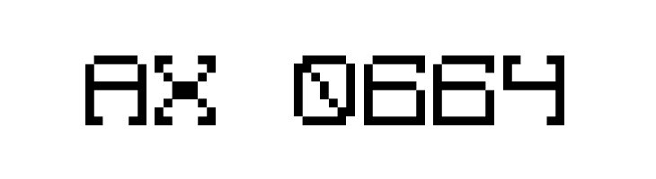 Atari Abandoned Regular  Скачать бесплатные шрифты