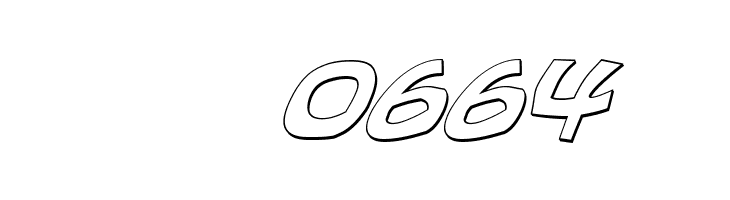 Ephesian 3D Italic  Скачать бесплатные шрифты