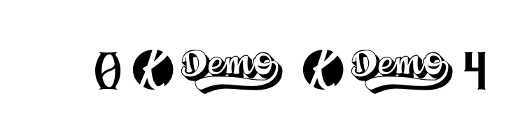 Hitjau DEMO  Скачать бесплатные шрифты