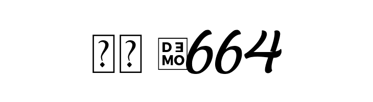 Machow_demo  Скачать бесплатные шрифты