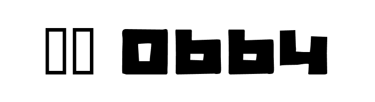 billieBob  Скачать бесплатные шрифты