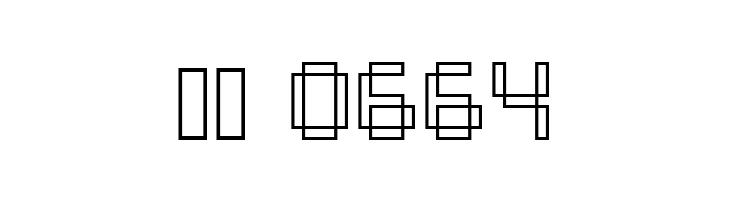 Bitless  Скачать бесплатные шрифты