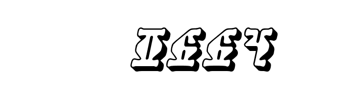 Stupefaction 3D  Скачать бесплатные шрифты