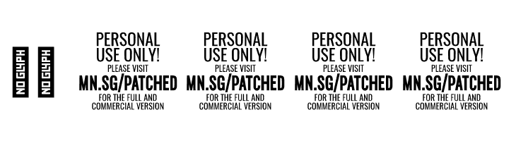 Prospect PERSONAL USE ONLY Regular  Скачать бесплатные шрифты