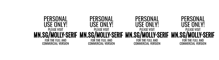 MollySerifXEPERSONAL-Light  Скачать бесплатные шрифты