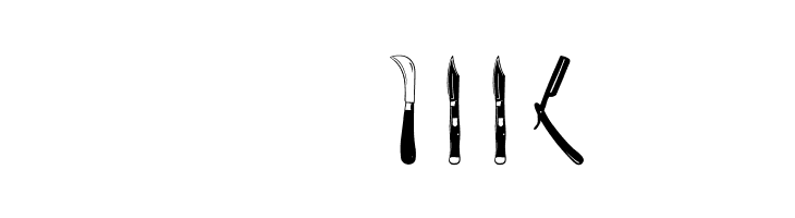 Cut Point  Скачать бесплатные шрифты