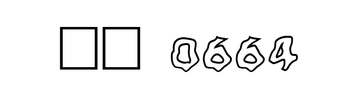 Ghoul Outline  Скачать бесплатные шрифты