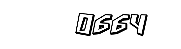 SF Junk Culture Shaded Oblique  Скачать бесплатные шрифты