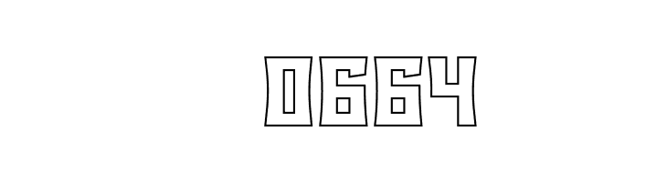 BodaxOutline  Скачать бесплатные шрифты