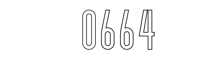 BivoacOutlineDemo-Outline  Скачать бесплатные шрифты