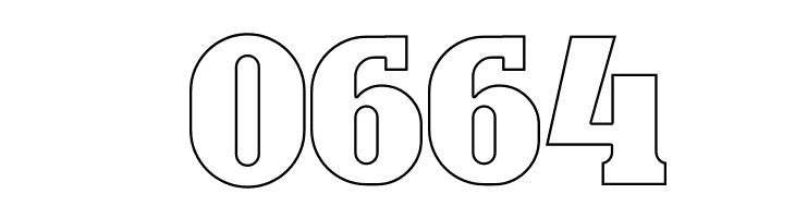 Bonaro Outline Demo Outline  Скачать бесплатные шрифты