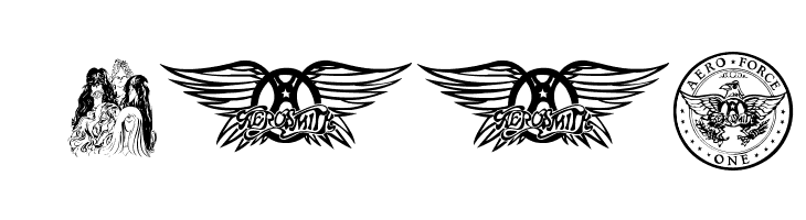 Aero Font One  Скачать бесплатные шрифты