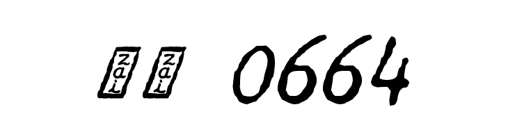 zai Smith-Corona Galaxie Typewriter  Скачать бесплатные шрифты