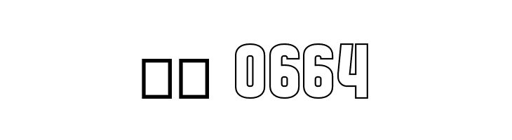 FullBoxOutline Regular  Скачать бесплатные шрифты