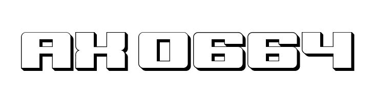 Bulksans 3D  Скачать бесплатные шрифты