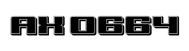 Bulksans 3D Filled  Скачать бесплатные шрифты