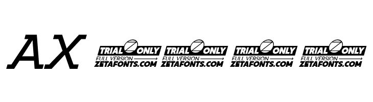 Amazing Slab Trial Medium Italic  Скачать бесплатные шрифты