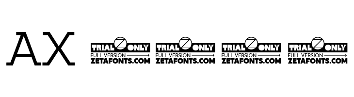 Amazing Slab Trial Regular  Скачать бесплатные шрифты