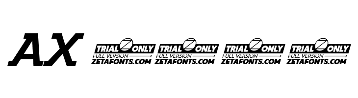 Amazing Slab Trial Bold Italic  Скачать бесплатные шрифты