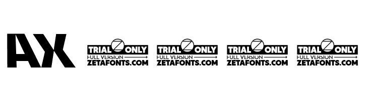 Asgard Trial Xbold Backslant  Скачать бесплатные шрифты