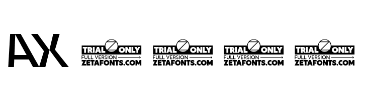 Asgard Trial Medium Backslant  Скачать бесплатные шрифты