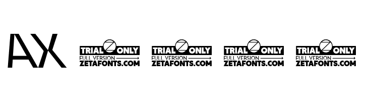 Asgard Trial Regular Backslant  Скачать бесплатные шрифты