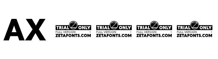 Blacker Sans Trial Extrabold  Скачать бесплатные шрифты