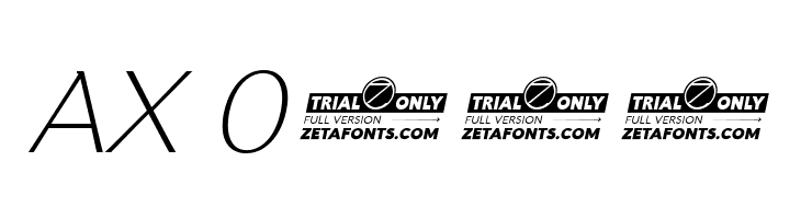 Garbata Trial Extralight Italic  Скачать бесплатные шрифты