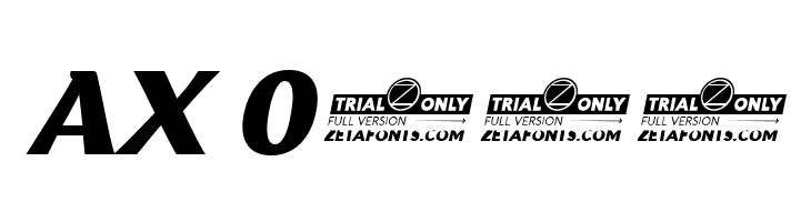 Garbata Trial Extrabold Italic  Скачать бесплатные шрифты