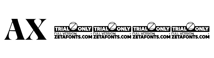 Calvino Grande Trial Black  Скачать бесплатные шрифты