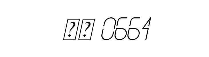 Avint Thin Italic  Скачать бесплатные шрифты