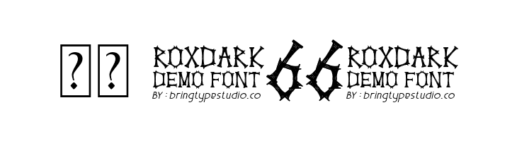 ROXDARK  Скачать бесплатные шрифты