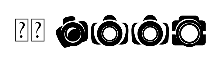 CAMERA - FOTOGRAAMI  Скачать бесплатные шрифты