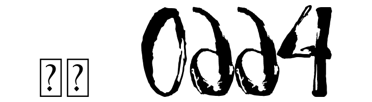 Orangutan Demo  Скачать бесплатные шрифты