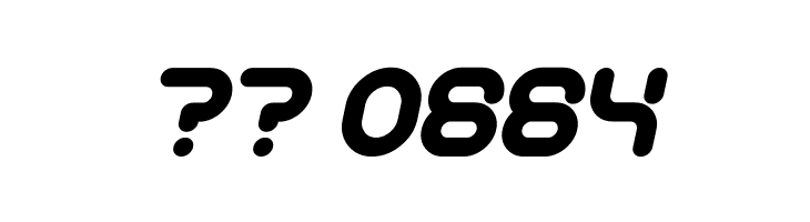 Techno Various Bold Italic  Скачать бесплатные шрифты