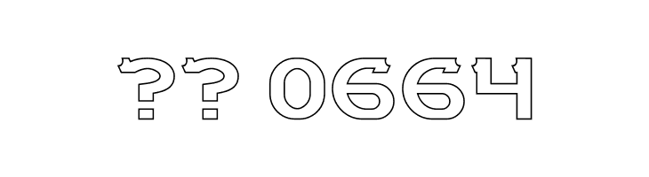 ARCADE-Hollow  Скачать бесплатные шрифты