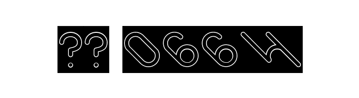 owaikeo-Hollow-Inverse  Скачать бесплатные шрифты