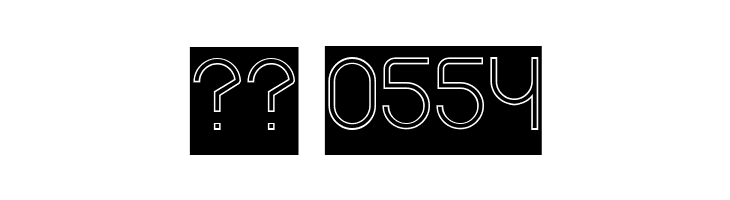 Maruciel-Hollow-Inverse  Скачать бесплатные шрифты