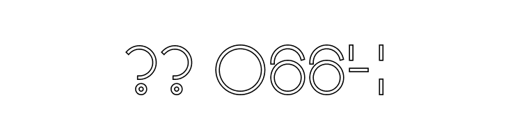 PEOPLE QUARK-Hollow  Скачать бесплатные шрифты