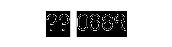 Nine-Hollow-Inverse  Скачать бесплатные шрифты