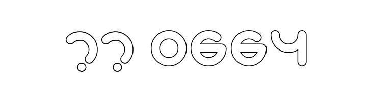 Smiley Turtle-Hollow  Скачать бесплатные шрифты