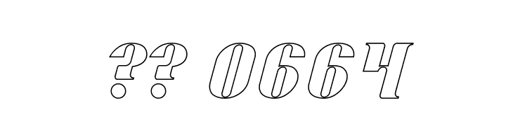 Oceanography-Hollow  Скачать бесплатные шрифты