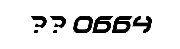 TECHNO Italic  Скачать бесплатные шрифты