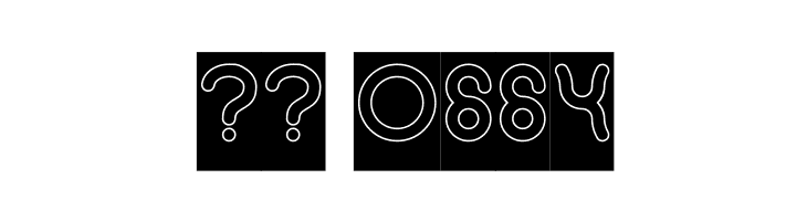 SANDRA-Hollow-Inverse  Скачать бесплатные шрифты