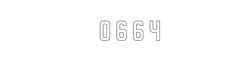 DISPLAYEDoutline  Скачать бесплатные шрифты