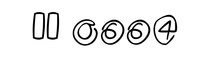 Klammeraffen-Italic  Скачать бесплатные шрифты