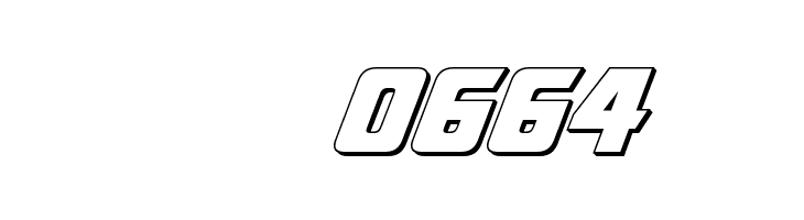 American Kestrel 3D  Скачать бесплатные шрифты