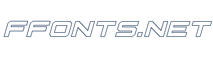 U.S.S. Dallas Outline Italic font — Lorem ipsum body text preview