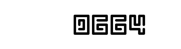 Abstract Labyrinth Rounded  Скачать бесплатные шрифты