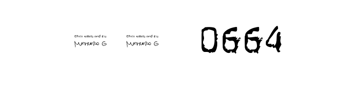 Cholo Sperry Rand R20 Micro  Скачать бесплатные шрифты